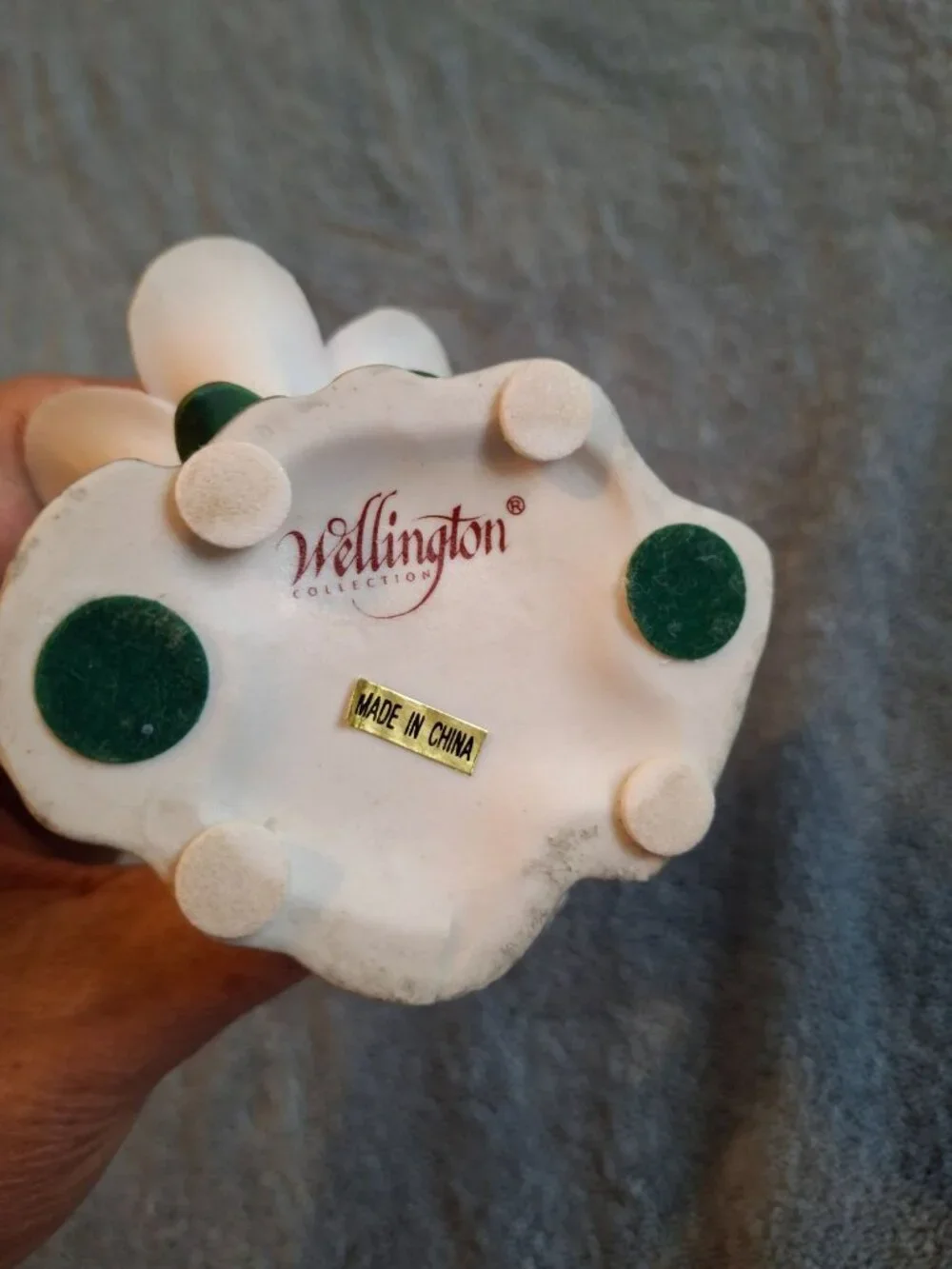 Vintage Wellington Collection Porcelain Dove Figurine Bird Statue Floral Decor